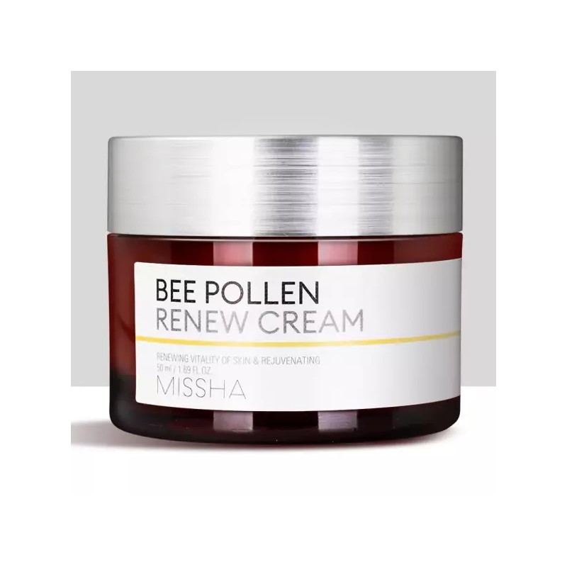 MISSHA 미샤 비폴렌 리뉴 크림 50ml Missha Bee Pollen Renew