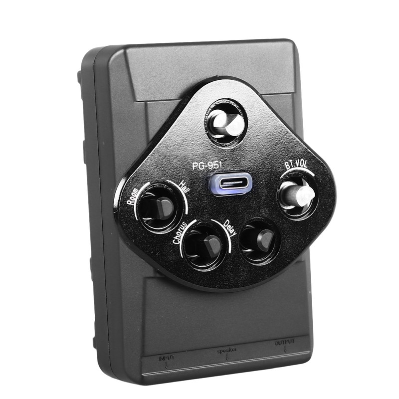 Acoustic Guitar Pickup Electric Soundhole Pickup with Bluetooth Vibration Damping