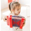Tosnail Kids Accordion Toy 10 Keys Buttons Control Mini Musical