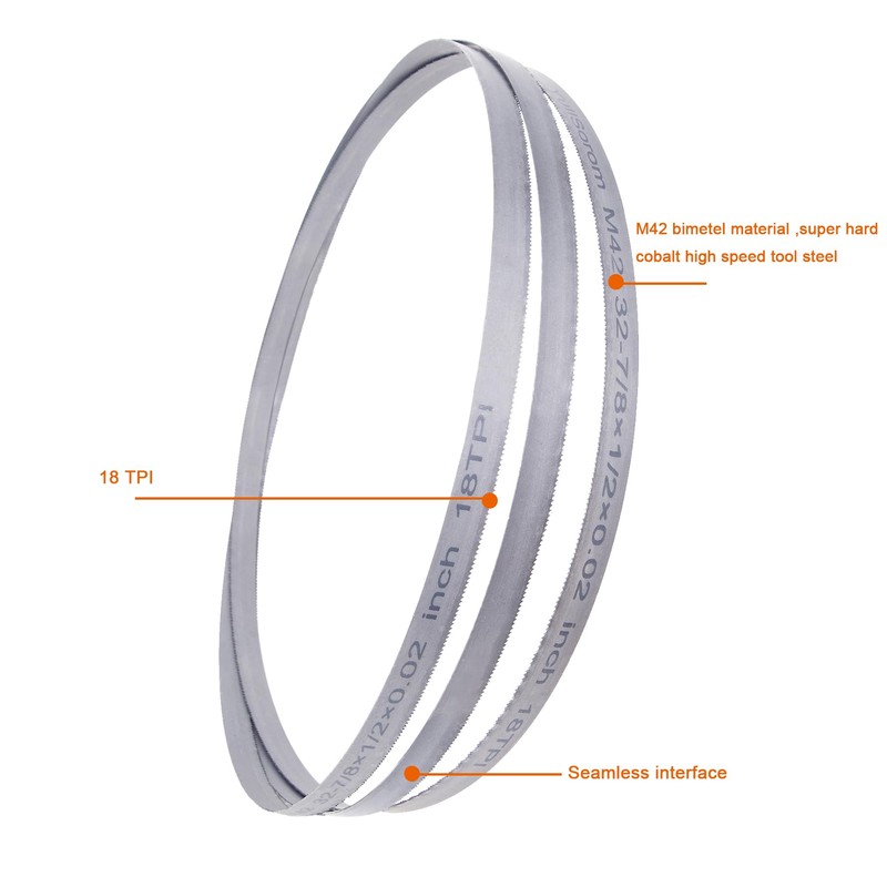 32-7/8 Inch Bandsaw Blade 18 TPI for DeWalt DCS371B Portable