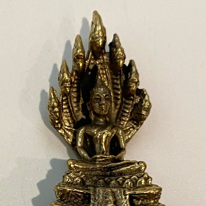 VIE Miniature Brass Hindu Figurine, 90, Multicolor, One Size