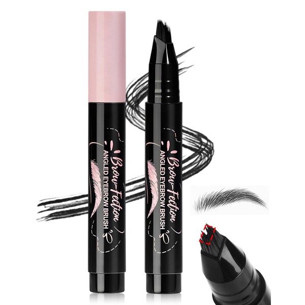 Erinde Eyebrow Pen with Angled Brush, Liquid Microblading Eyebrow Pencils