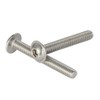 M6-1.0 x 12mm Flange Button Head Socket Cap Screws, Stainless