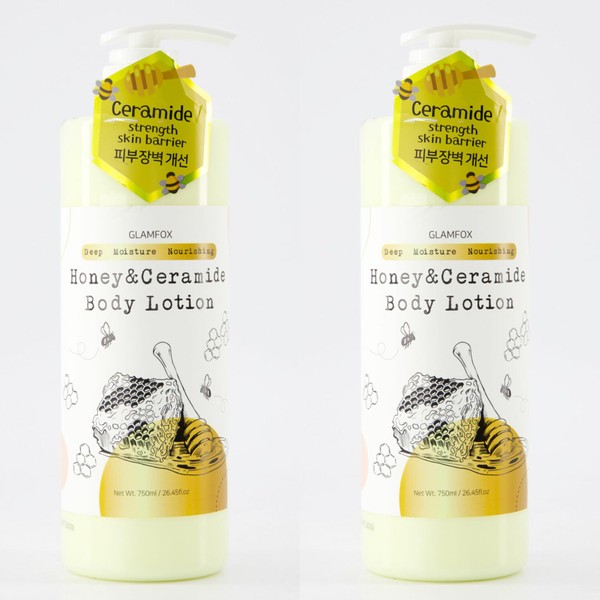 GLAMFOX | Honey & Ceramide Body Lotion Twin Set |