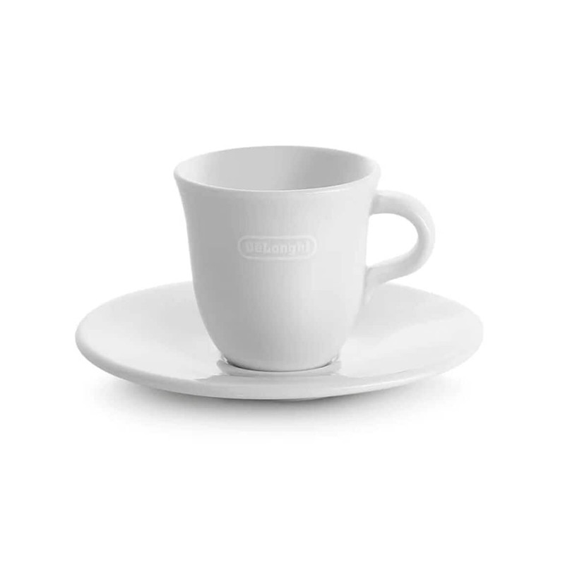 De'Longhi DLSC308 Espresso Coffee Cups for Espresso, Dopio, 2 Pieces,