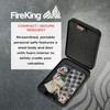 FireKing Mini Safe with Combination Lock, Lock Box for Home,
