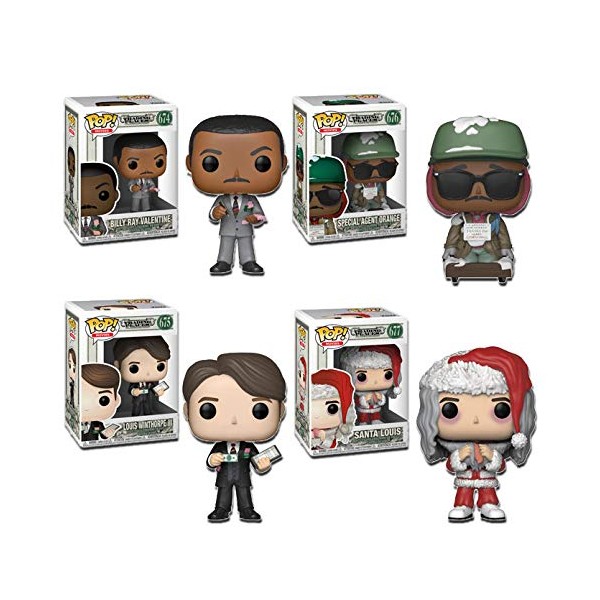 Funko Pop! Movies: Trading Places Collectible Vinyl Figures, 3.75" (Set of 4)
