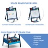 Delta Children Space Adventures Wooden Activity Easel with Storage -