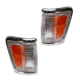 Side Marker Parking Turn Signal Corner Lights Pair Set for Toyota Pickup 4WD 4x4