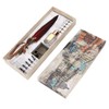 Feather Pen Set Vintage Creativity Ink Carving Writing Suit for