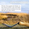 DeWit Weed Fork 28.5 cm I Professional Garden Fork Made