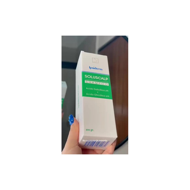 Soluscalp Exfoliante Capilar Shampoo Ipsiderm 230 Gr