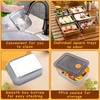 Waldeinsamkeit 12Pcs 316 Stainless Steel Food Storage Containers Airtight Lids