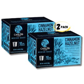 HEB CAFE Olé by H‑E‑B Medium Roast Cinnamon Hazelnut Coffee Single Serve Cup 24CT