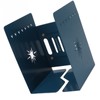 Retractable Book Ends Blue Sturdy Durable High Stability Retractable Elegant