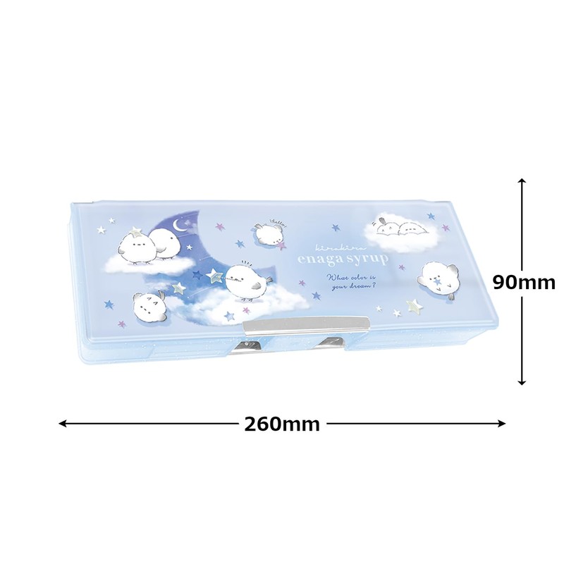 Q-LiA 93281 Coolier Sheer Drop Soft Pencil Case Enagassirop