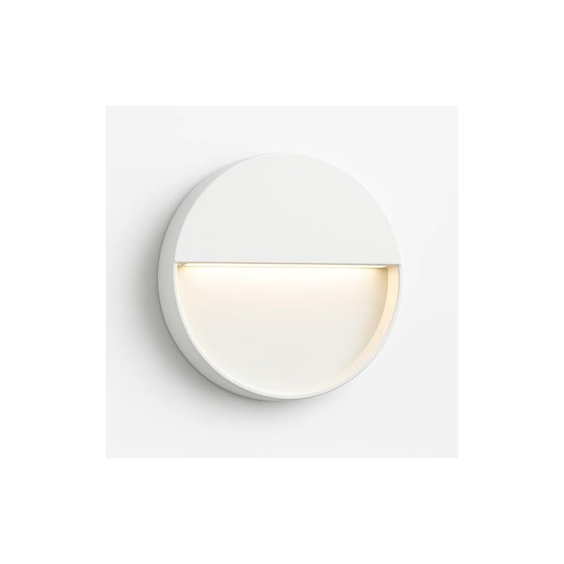 Mini Modern LED Step Light, 110mm Aluminium, 4W Black or