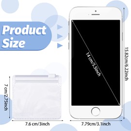 Juego de bolsas para píldoras con cremallera, reutilizables, bolsas de píldoras, bolsas de plástico transparente, autosellantes, organizador de medicamentos de viaje, bolsas de almacenamiento con cierre deslizante para pastillas y objetos pequeños (12 pi