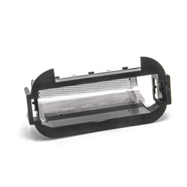 vhbw Shaving Foil Compatible with Braun 5420, 5421, 5422, 5423, 5426, 5428, 5526, 5554, 5556, 5561, 5563, Plus, S, SL Razor + Frame, Black/Silver