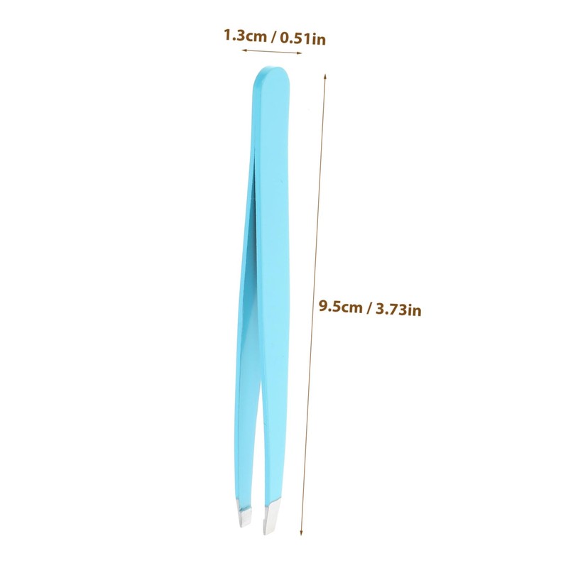 NOLITOY Sets Essential Eyebrow Tweezers Portable Trimming Clamp for Brows