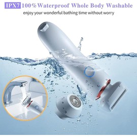 Electric Shaver for Women BestElectric Razor for Womens Bikini Legs Underarm Public Hairs Rechargeable Trimmer with Detachable Head Cordless WetDry Use Precise Safe