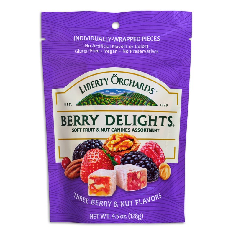 Liberty Orchards New Berry Delights Package! - Sweet and Vegan