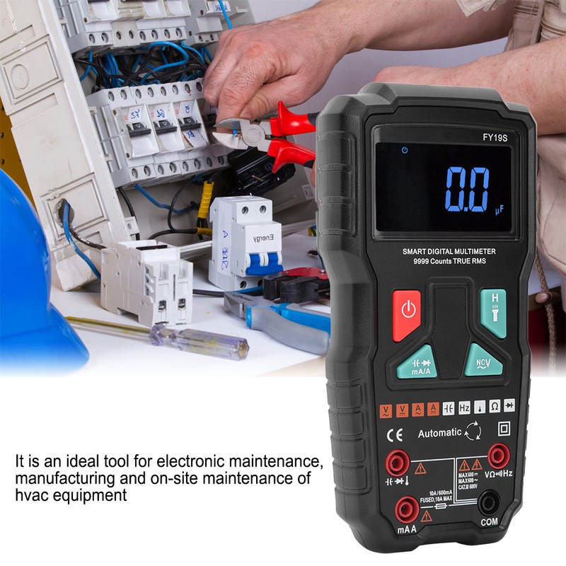 FY19S Multifunctional High Precision Digital Handheld Screen Automatic Multimeter AC