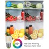 ZHENMING KEI D34L Refrigerator Bulb AC100-265V 3.5W Fridge Light Bulb