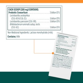 Genestra Brands - HMF Natogen - Probiotic Formula - supports Intestinal Health in Young Children - 6 Grams Powder