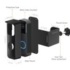 Aiopoaop Blink Doorbell Mount, Anti-Theft Blink Video Doorbell Camera Mount