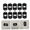 OSALADI 20pcs Hanging Speaker Bracket Iron Hooks for Surround Sound