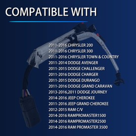 Knock Oil Pressure Temp Sensor Wiring Compatible with Jeep Dodge Chrysler RAM 2011-2016 Replace 05148105AH 5148105AH 5148105AA 05148105AA 5148105AB 05148105AB 5148105AC 05148105AC