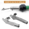 4 Pcs Set Hot Air Gun Nozzle 2Pcs Flat Wide