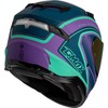 GMAX FF-98 Aftershock Full-Face Helmet (Purple/Blue Matte, Medium) - FMVSS