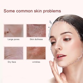 Bio Collagen Face Mask,Hydrating Overnight Hydrogel Mask,Real Deep Collagen Face Mask. Face Skincare, Improve Fine Lines, Looseness, and Dullness, Wake Up to Refreshed, Smooth & Glowing Skin, 5PCS