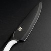DOUBARK Black Stainless Steel Knife Set, Sharp Kitchen Knife Set,