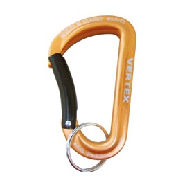 Vertex VEX-83 Carabiner Rugged 0.3 inch (8 mm), Orange x Black