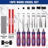 WORKPRO 10-Piece Wood Chisel Set