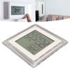Digital Thermometer Hygrometer High Accuracy Symbols Display Backlit Temperature Humidity