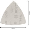 Bosch 5 x Expert M480 Sanding Net (for Paint on