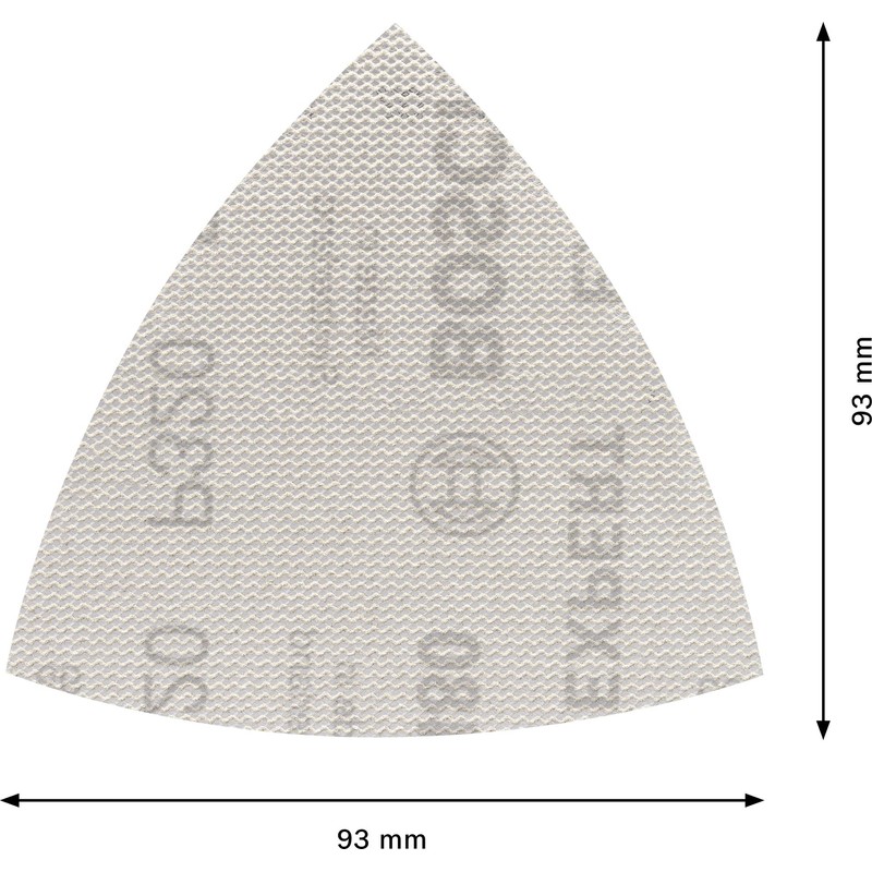 Bosch 5 x Expert M480 Sanding Net (for Paint on