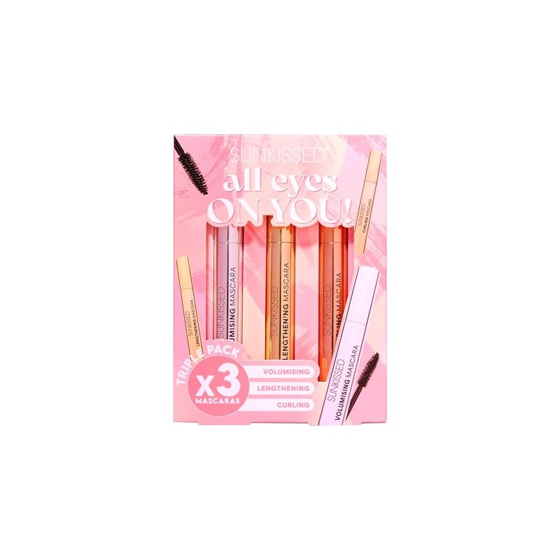 Sunkissed All Eyes On You Mascara 3 Piece Set
