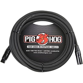 Pig Hog PHM20 High Performance 8mm XLR Microphone Cable, 20 Feet