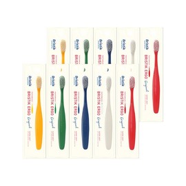 Bristic  10 Bristic Ergo Toothbrushes-Original / 브리스틱 에르고 칫솔 10개-오리지널