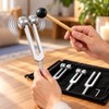 Weighted Tuning Fork Set for Sound & Relaxation – 128Hz,