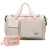 Small Gym Bag for Women, Travel Duffle Bag Carry On