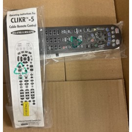 Undisclosed CLIKR-5 UR5U-8780L & 8790L Universal Remote Control URC NEW Unopened Untested