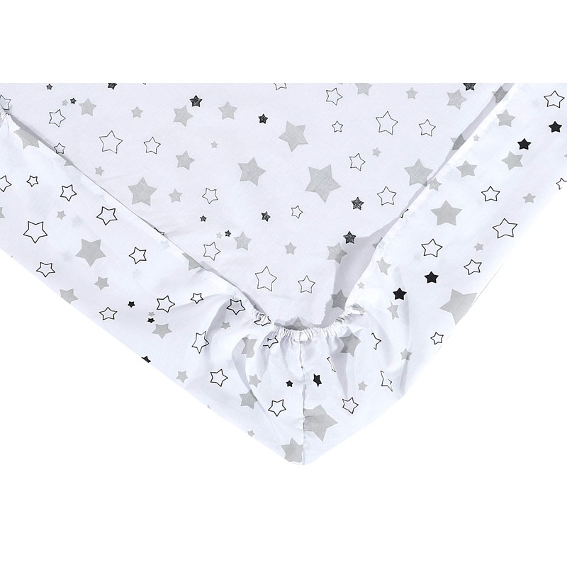 DTEX HOMES 2 x Cot Bed Sheets Super Soft Breathable