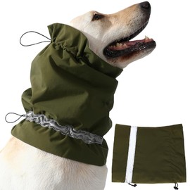 Harbyel Dog Calming Hoodie, Dog Hematoma Ear Wrap, Dog Windproof Rainproof Reducing Noise Hat, Warm Dog Ear Cover Winter Hat, Dog Ear Covers for Bath, Thunderstorms