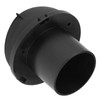 Yosoo Hot Air Outlet 60mm Stainless Steel Thread Metric Tapered